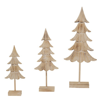 Rustic Fir Tree On Stand - PLAINLY DOES IT