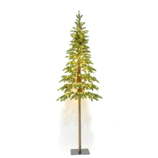 Large Green Woodland Pre-Lit 350 Led Christmas Tree - PLAINLY DOES IT