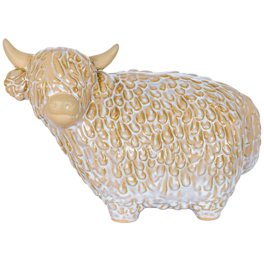 Large Alora Ceramic Highland Cow
