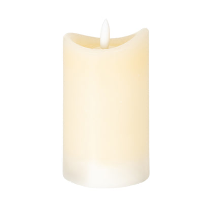 Luxe Collection Natural Glow 2.75x5 Cream Melted LED Candle