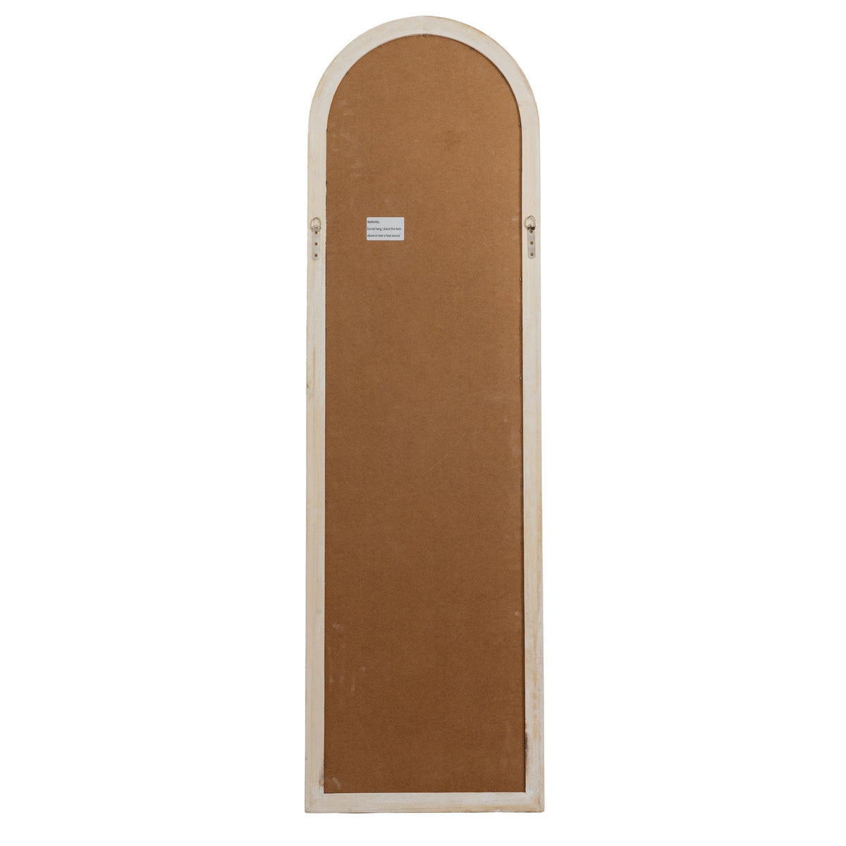 Washed Wood Tall Arched Window Mirror - PLAINLY DOES IT
