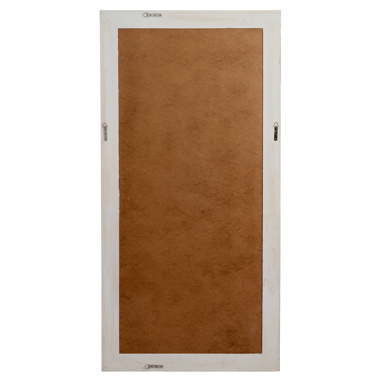 Washed Wood Large Framed Mirror
