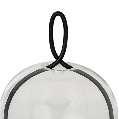 Nyx Large Candle Holder With Glass Cloche