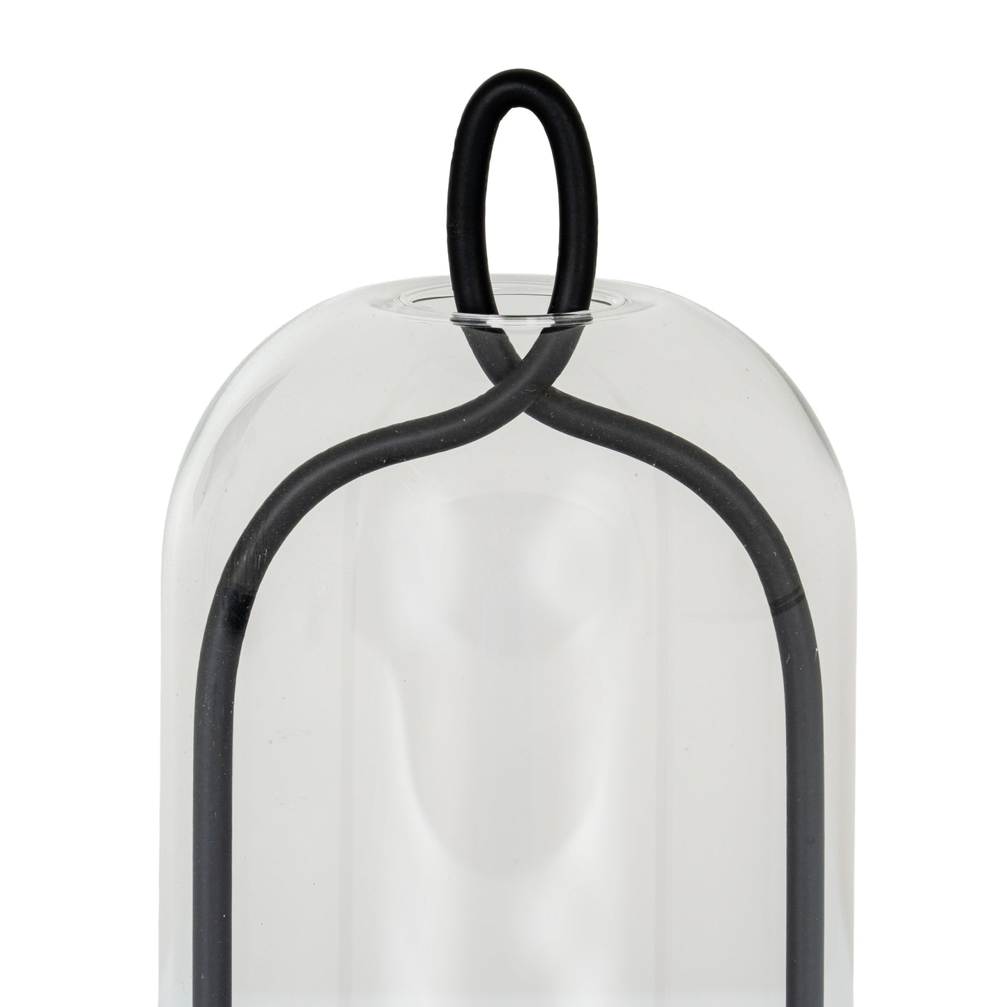 Nyx Medium Candle Holder With Glass Cloche