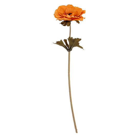 Yellow Faux Anemone Stem - PLAINLY DOES IT