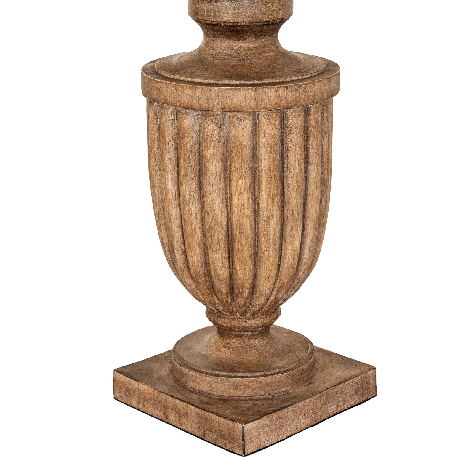 Tassora Table Lamp With Edged Linen Shade