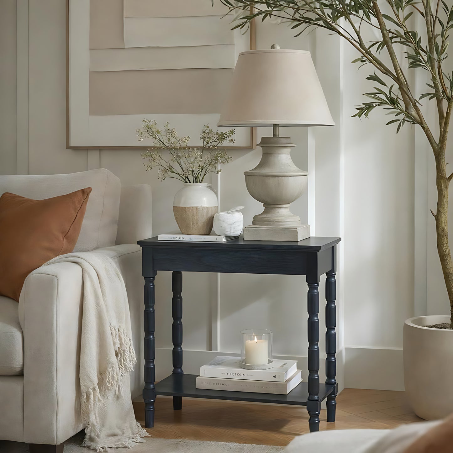Montara Table Lamp With Linen Shade