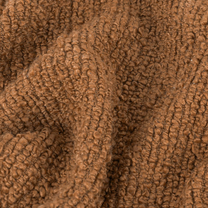 Candar Textured Bouclé Throw - Ginger, 130 × 170cm