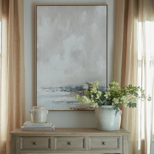 Veydra Hand Painted Canvas In Frame