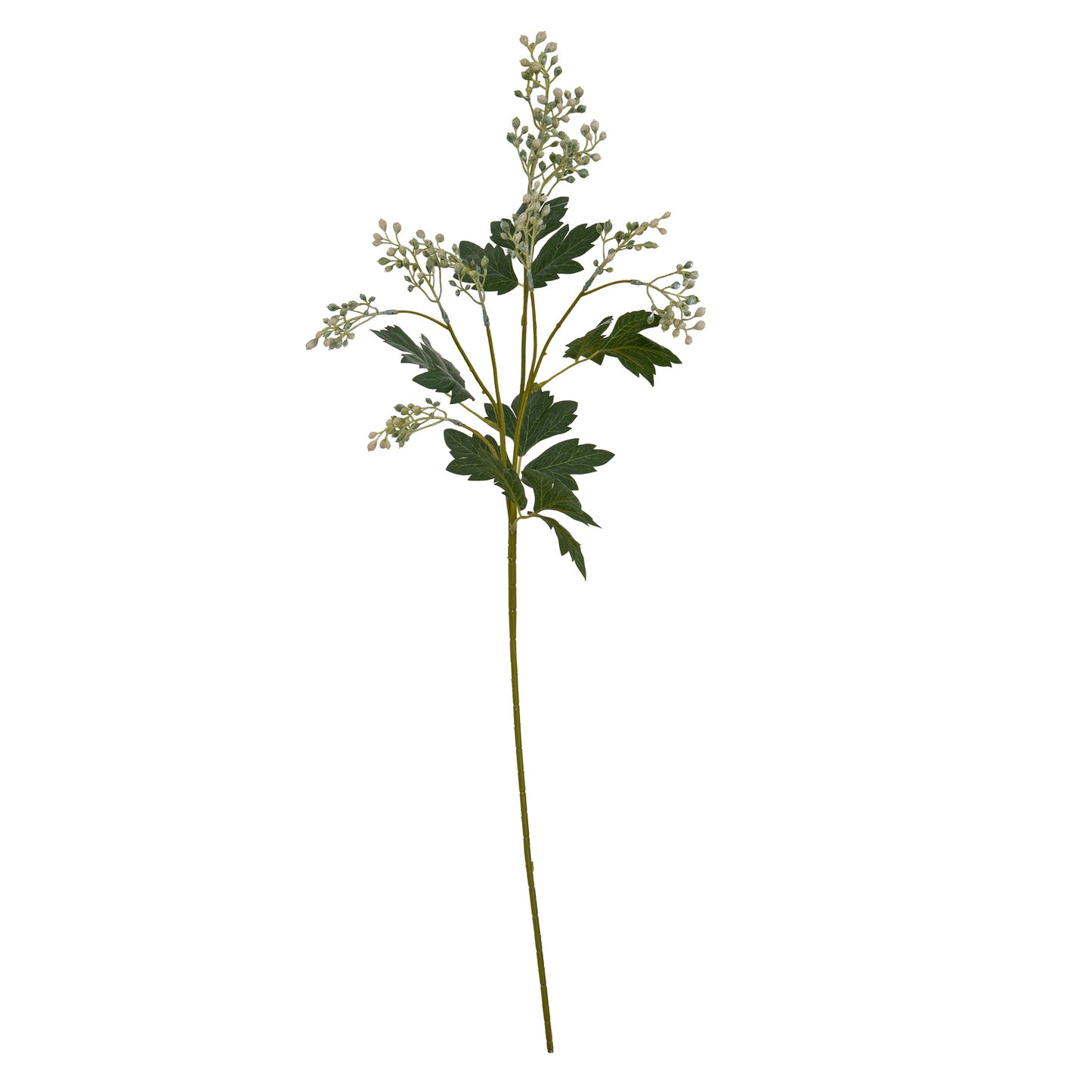 Faux Milk Thistle Bud Spray, 76cm