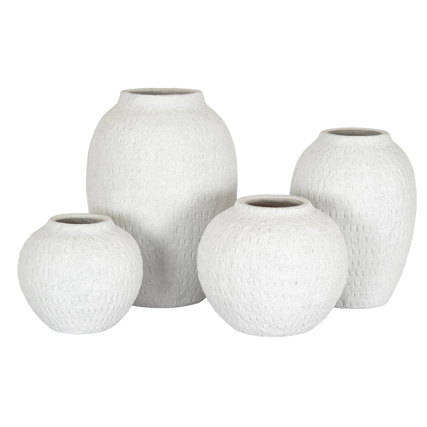 Ashen Medium Round Vase