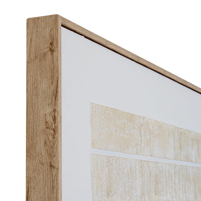 Sola Textured Line Canvas in Frame
