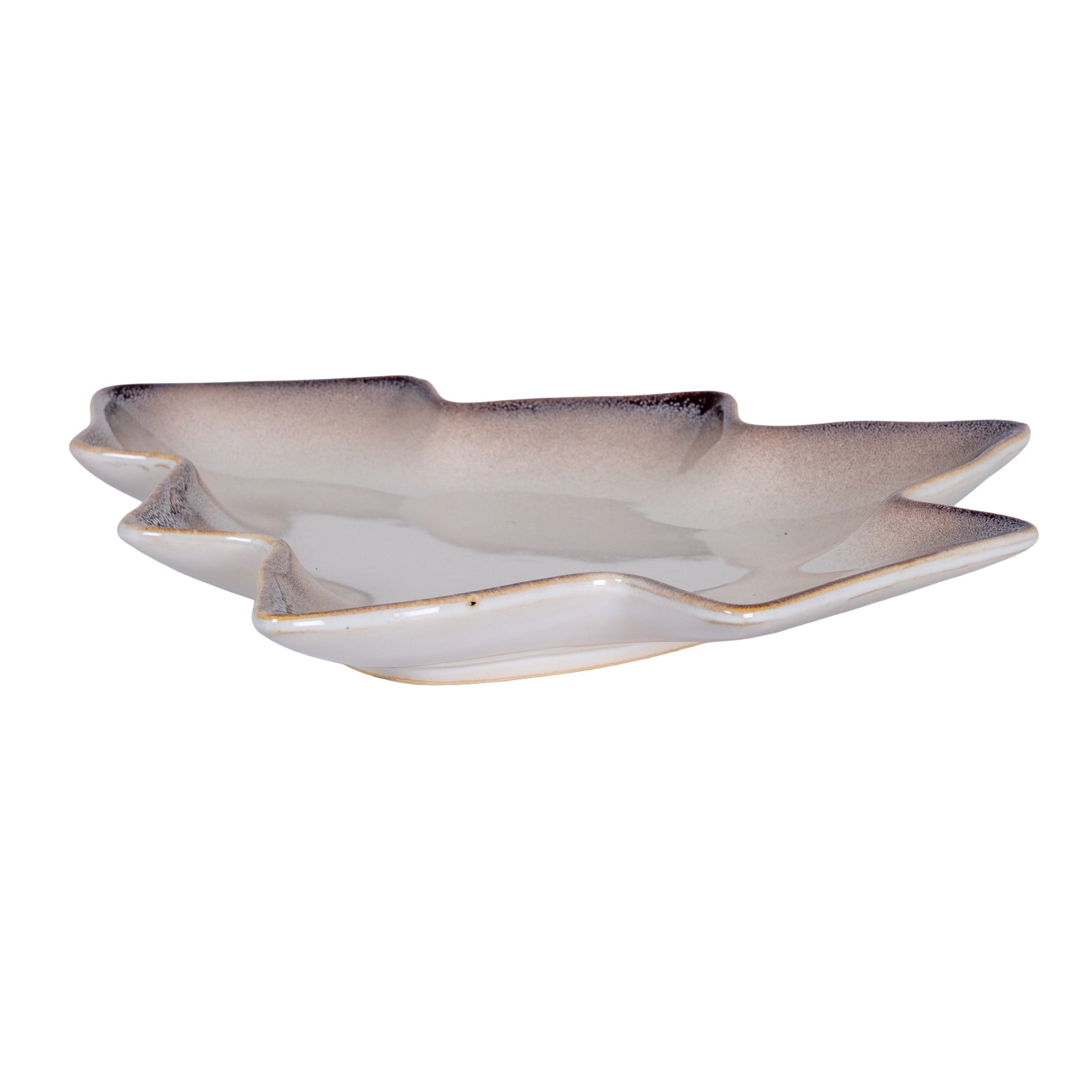 Small Everin White Ceramic Tree Dish