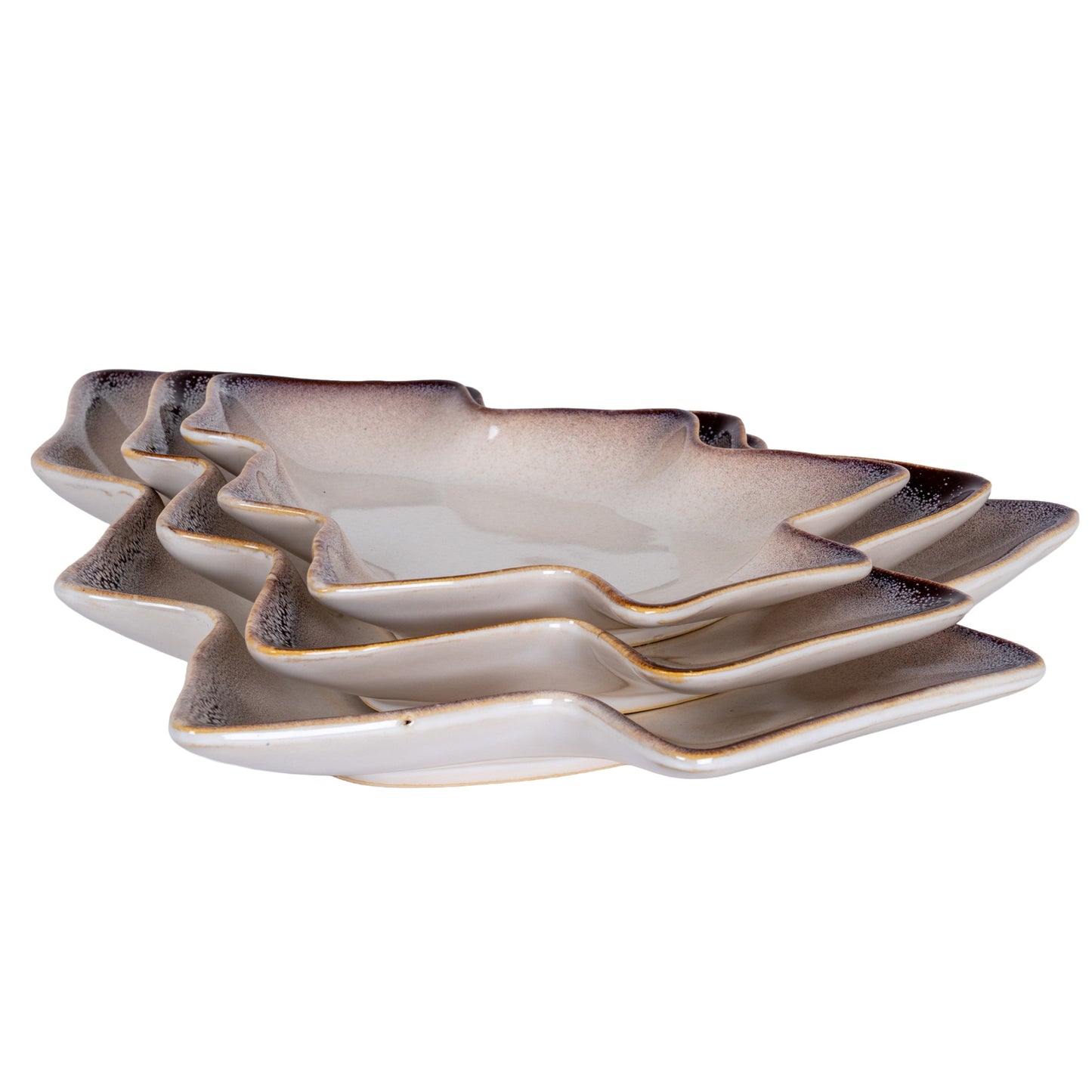 Small Everin White Ceramic Tree Dish