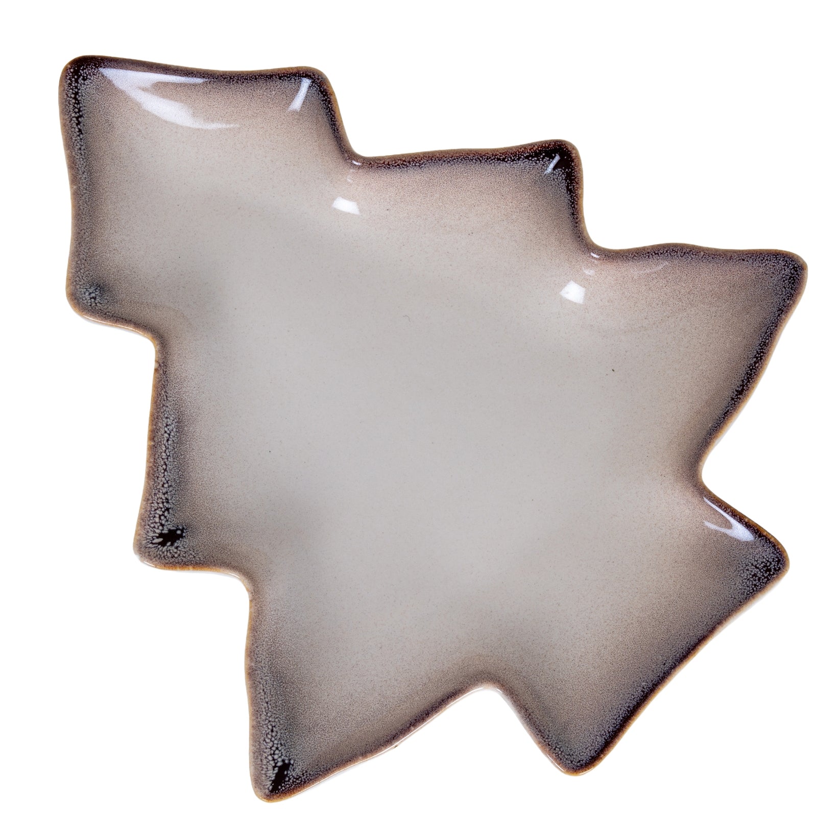 Small Everin White Ceramic Tree Dish