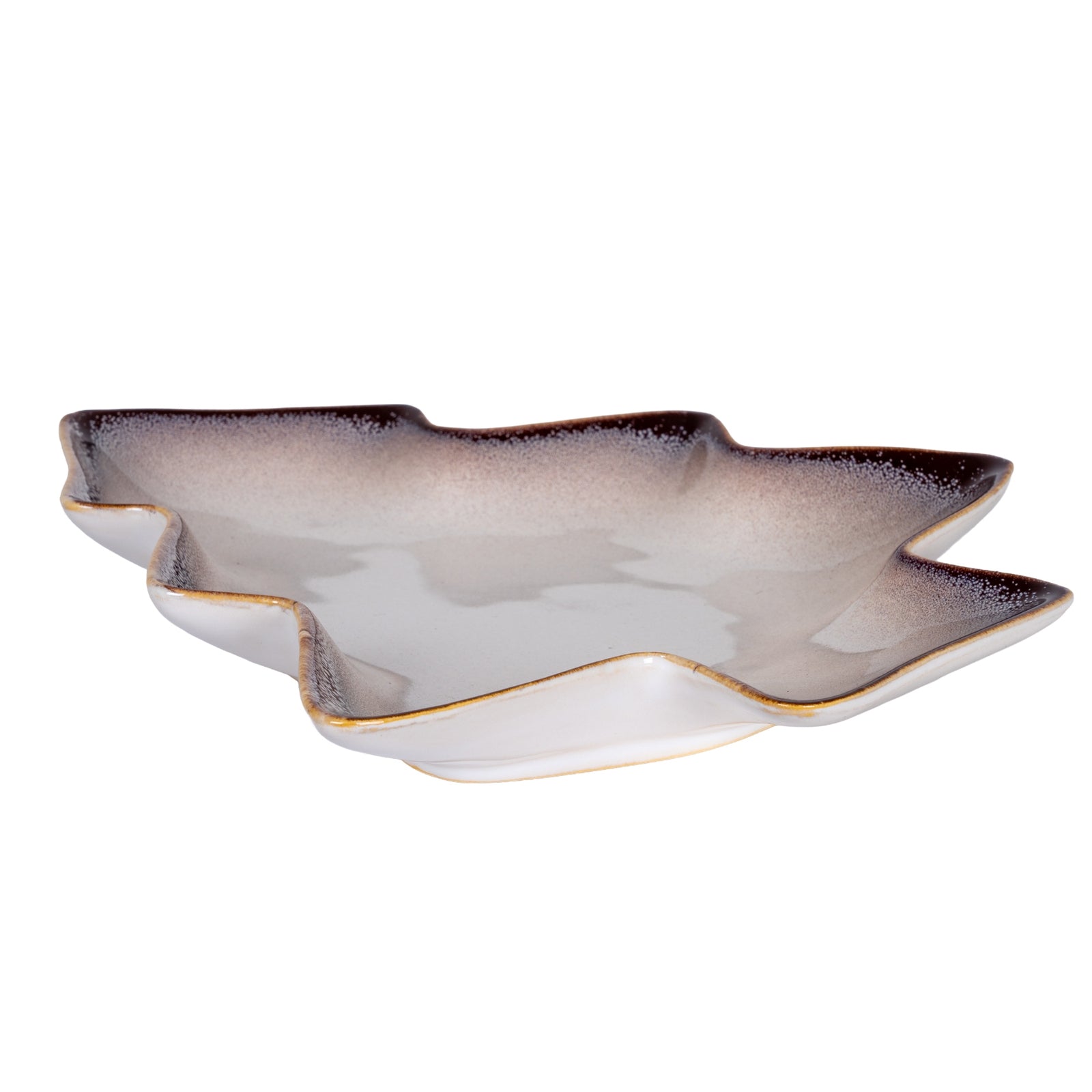 Medium Everin White Ceramic Tree Dish