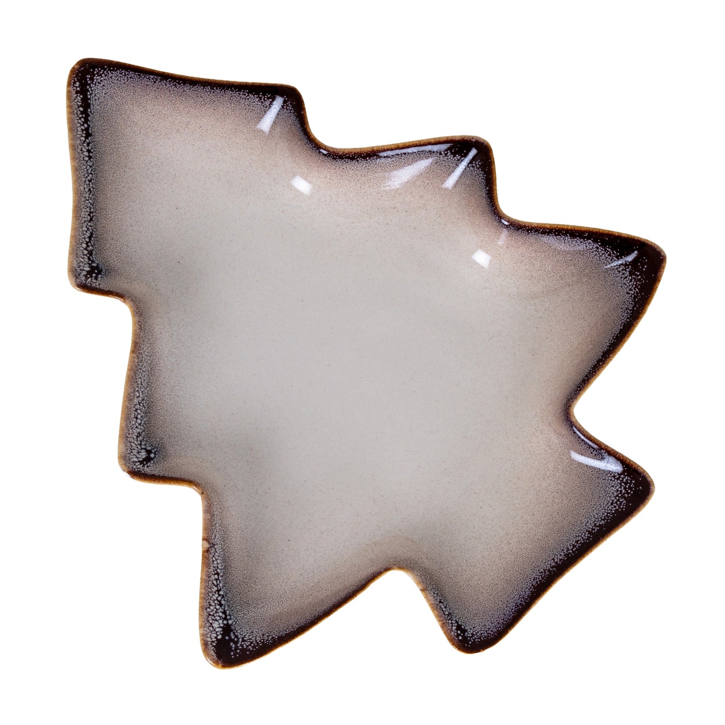 Medium Everin White Ceramic Tree Dish