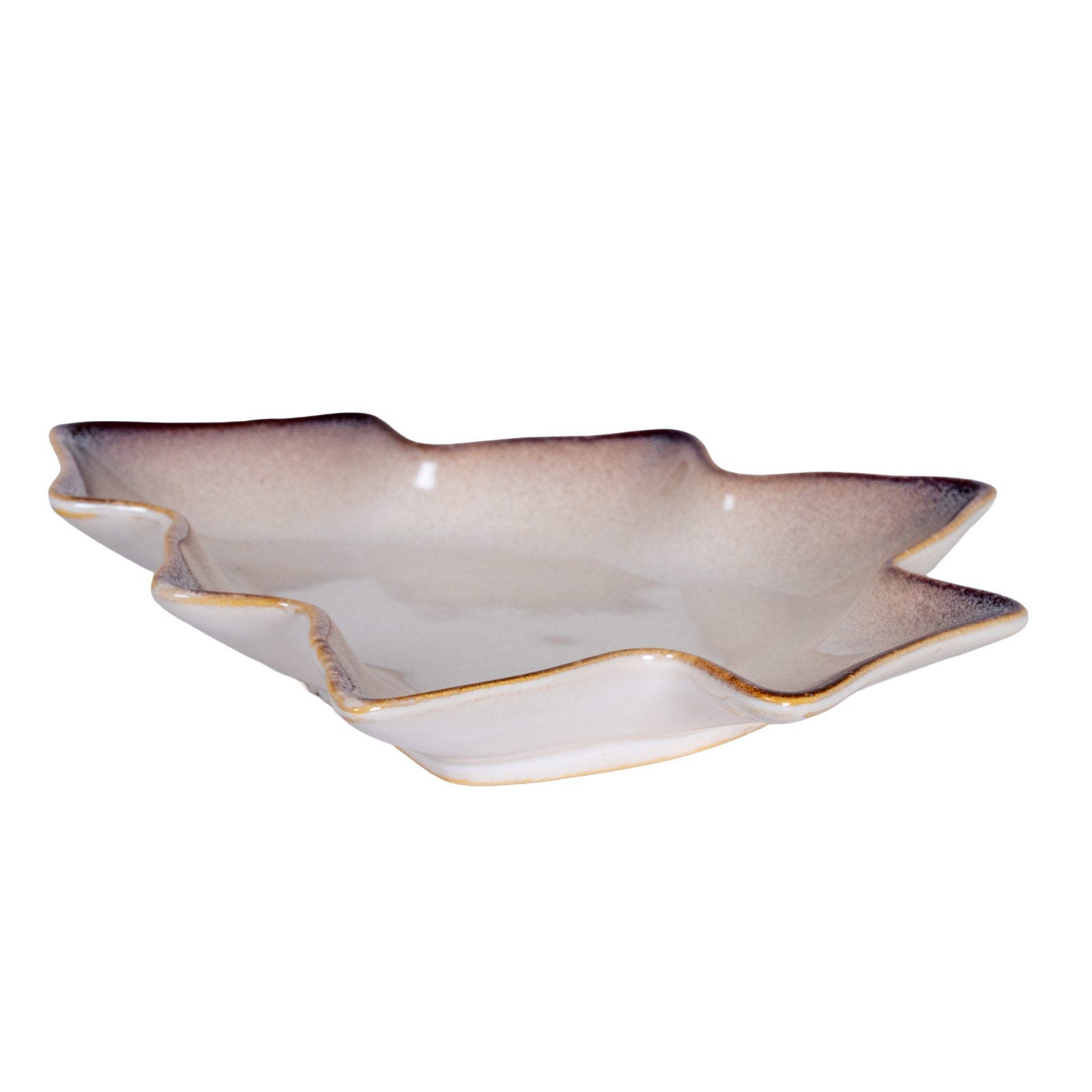 Large Everin White Ceramic Tree Dish