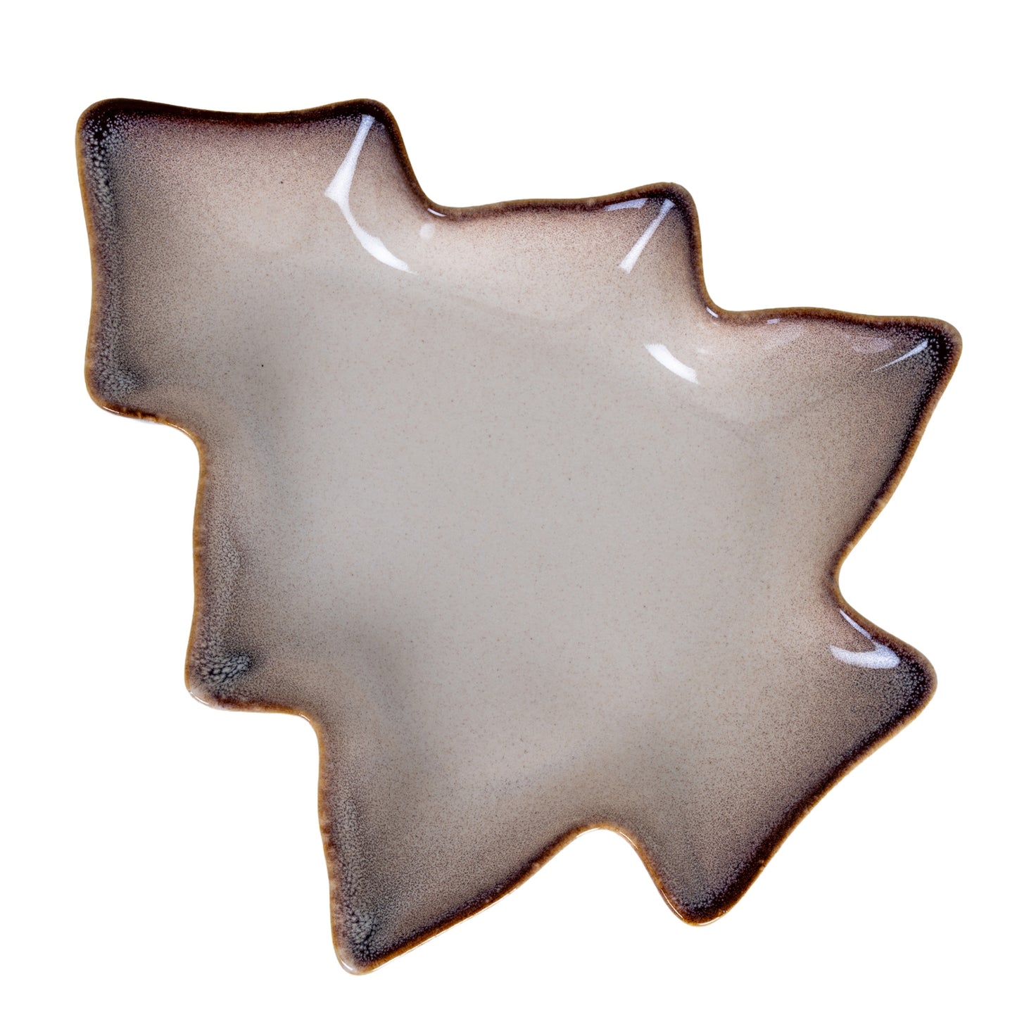 Large Everin White Ceramic Tree Dish