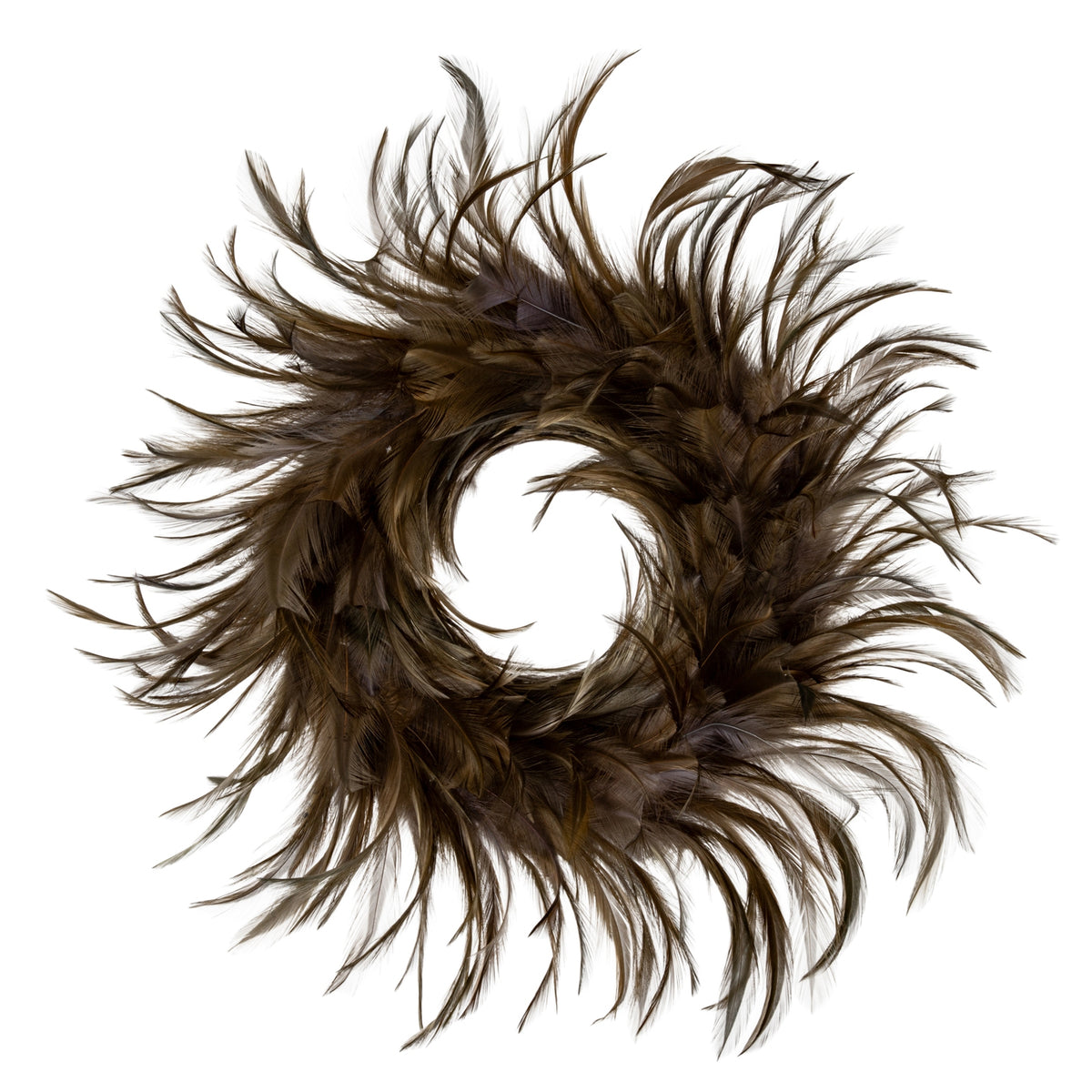Fawn Feather Candle Wreath - PLAINLY DOES IT