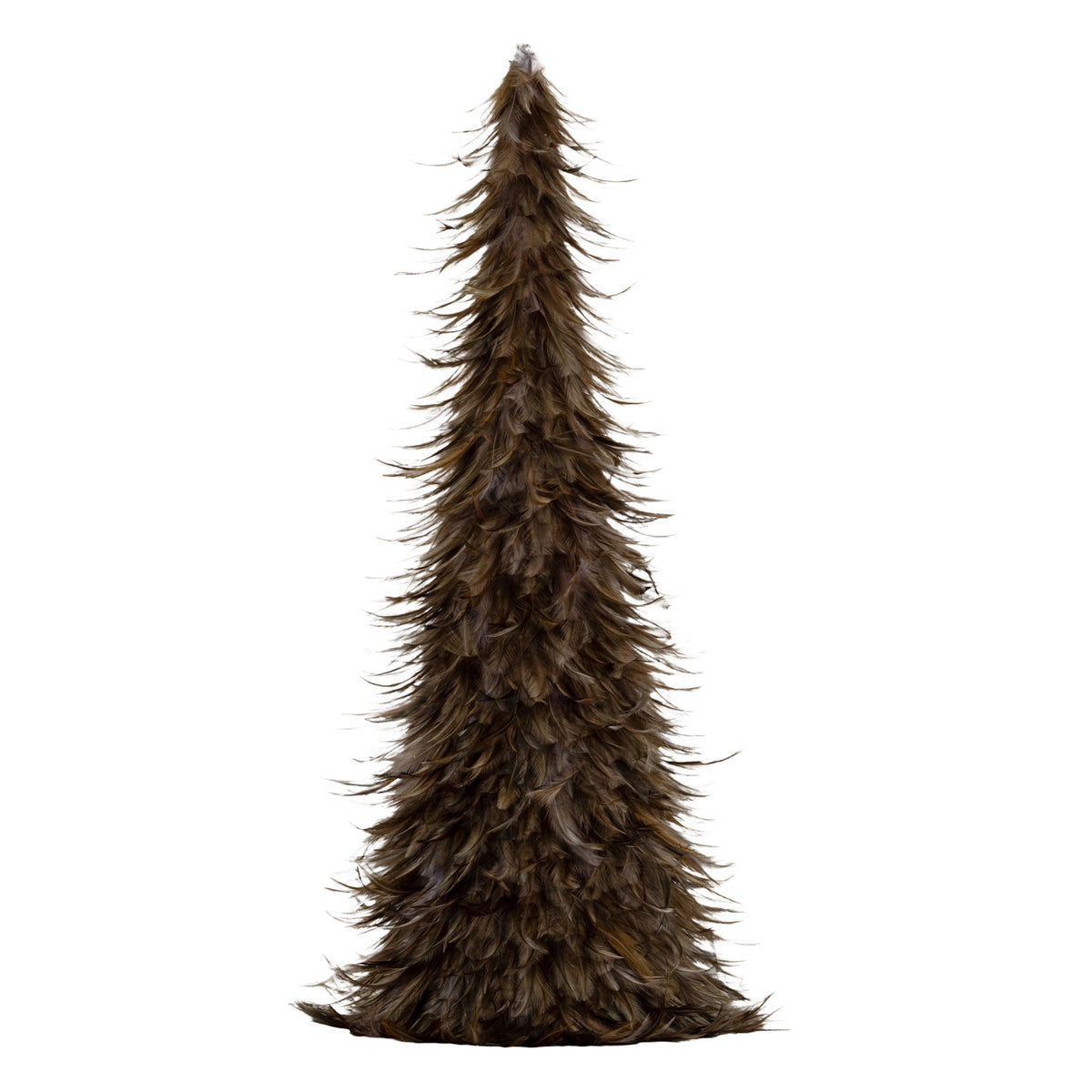 Large Fawn Feather Tree - PLAINLY DOES IT