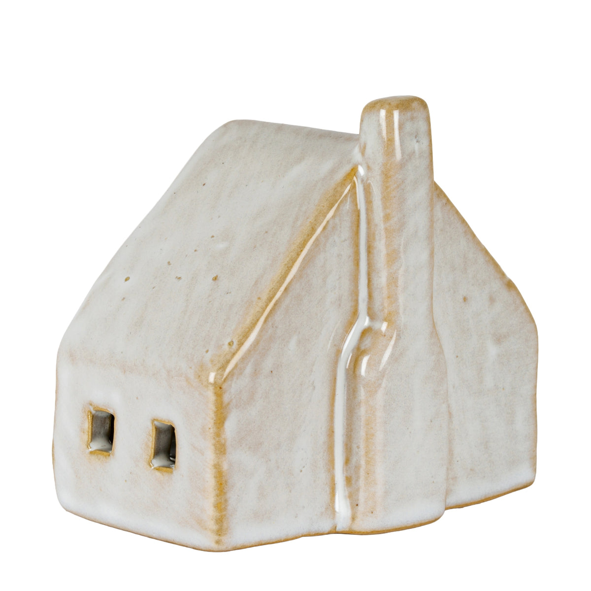 Nook Ceramic Cottage With LED Light - PLAINLY DOES IT