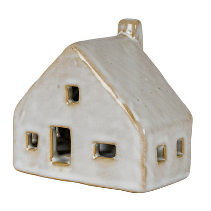 Nook Ceramic Cottage With LED Light - PLAINLY DOES IT