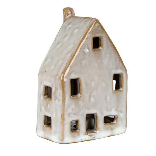 Nook Ceramic House With LED Light - PLAINLY DOES IT