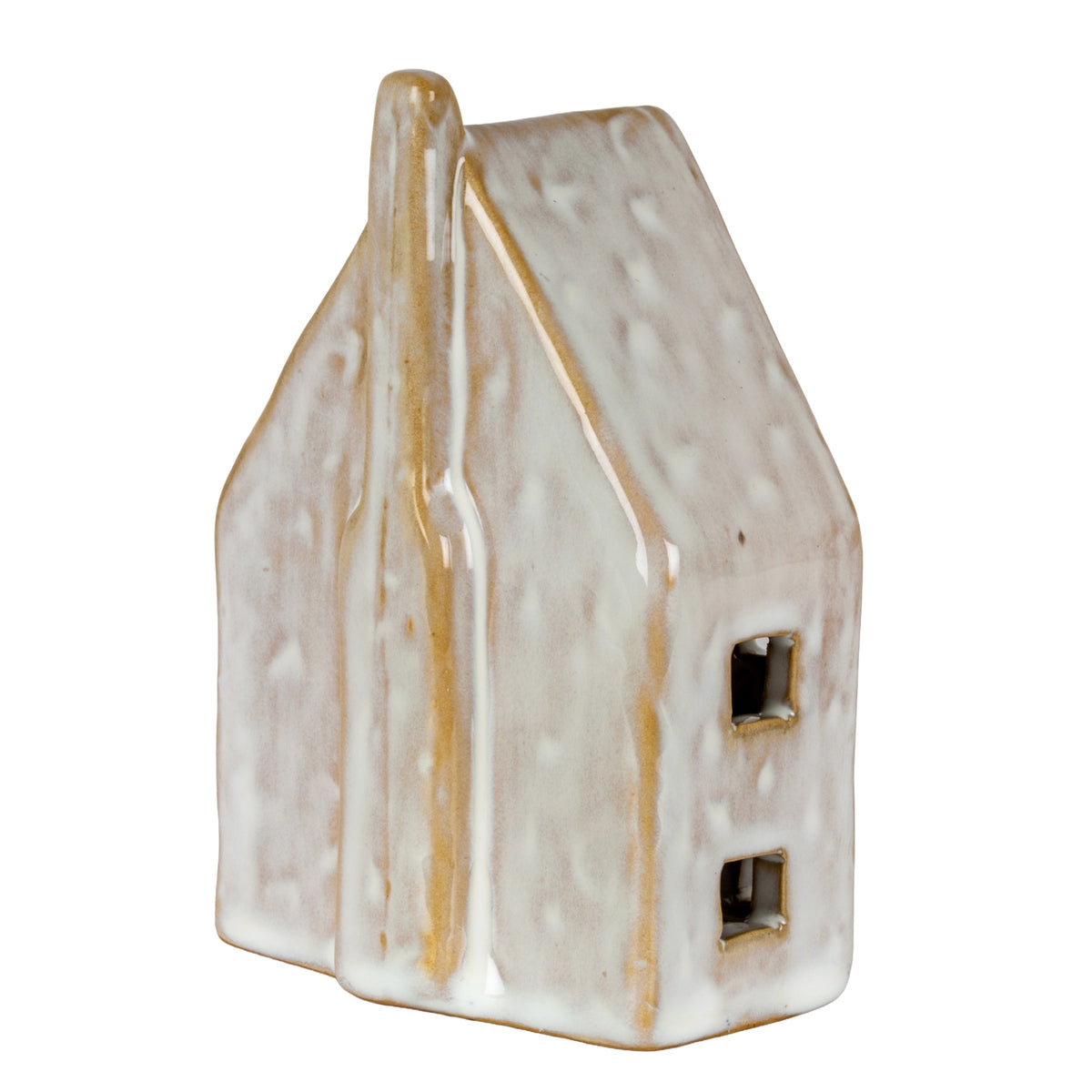 Nook Ceramic House With LED Light - PLAINLY DOES IT