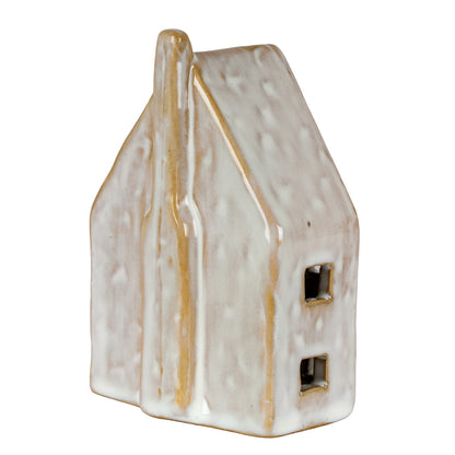 Nook Ceramic House With LED Light - PLAINLY DOES IT
