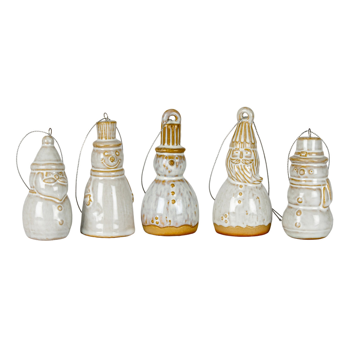 Charm Ceramic Santa Tree Decoration - PLAINLY DOES IT