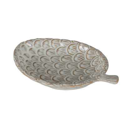 Alora Ceramic Pinecone Medium Dish - PLAINLY DOES IT