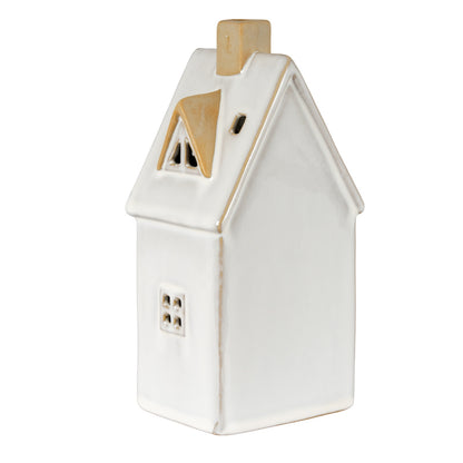 Alora Ceramic Large Townhouse With LED Light - PLAINLY DOES IT