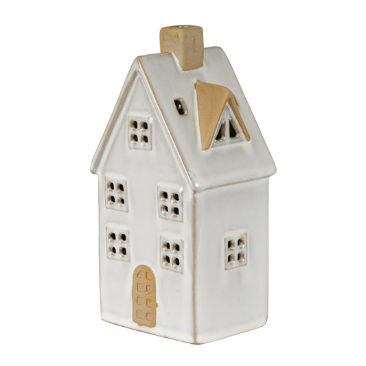 Alora Ceramic Large Townhouse With LED Light - PLAINLY DOES IT
