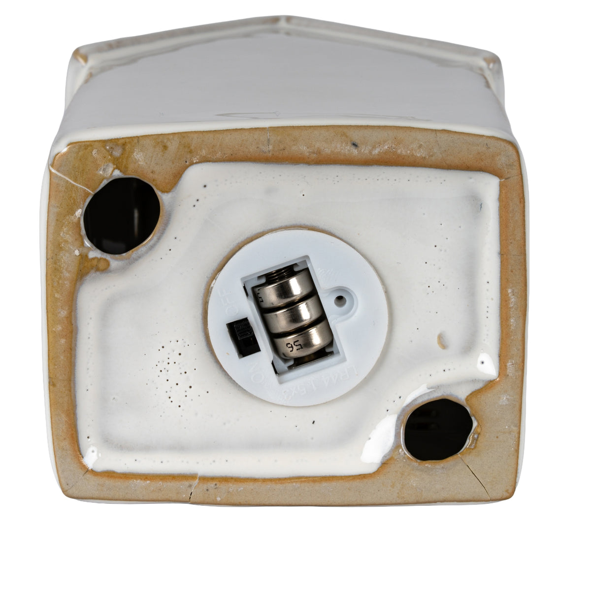Alora Ceramic Medium Townhouse With LED Light - PLAINLY DOES IT