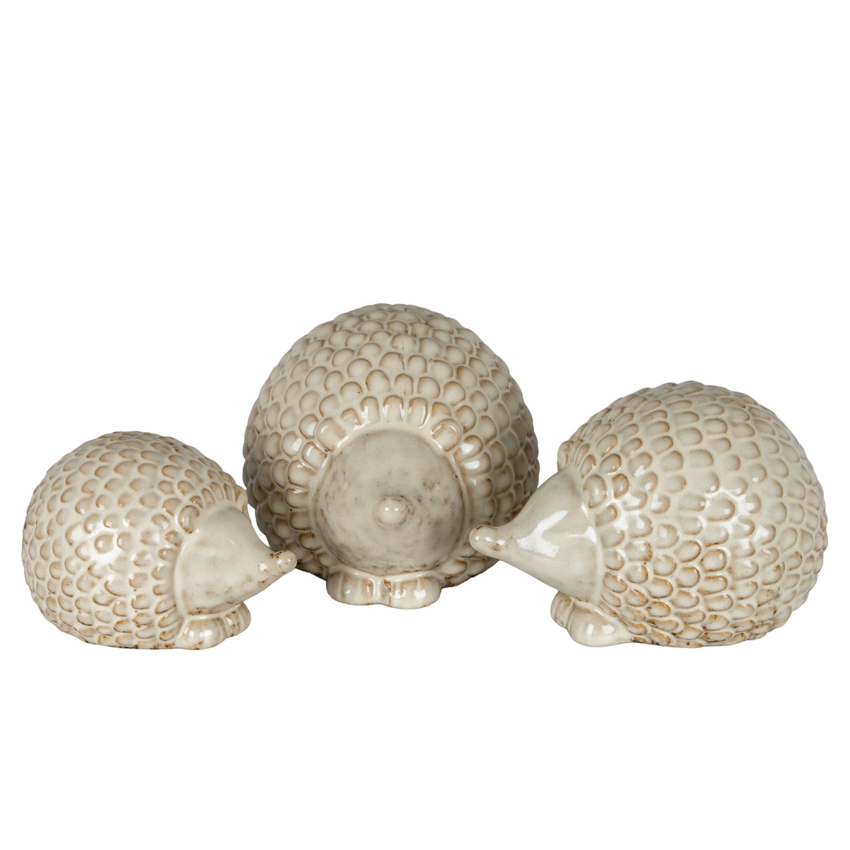 Alora Ceramic Round Medium Hedgehog - PLAINLY DOES IT