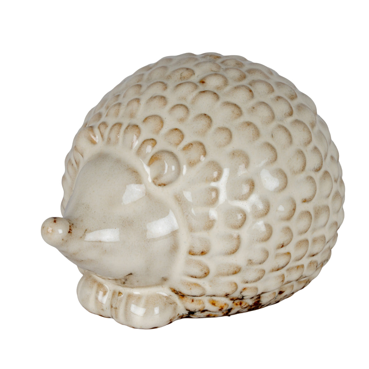 Alora Ceramic Round Small Hedgehog - PLAINLY DOES IT