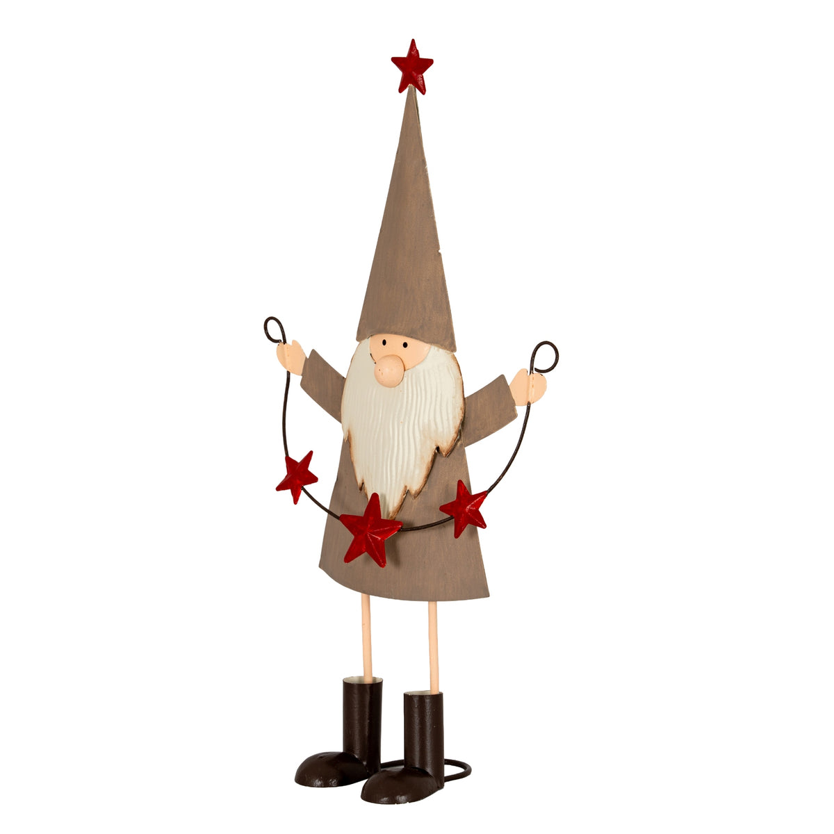 Cheeky Metal Elf with Star Garland - PLAINLY DOES IT