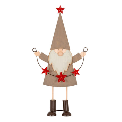 Cheeky Metal Elf with Star Garland - PLAINLY DOES IT
