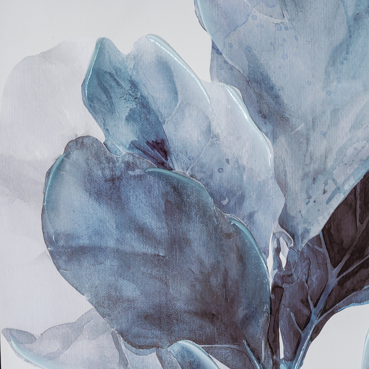 Silva Eucalyptus Hand Painted Canvas in Frame