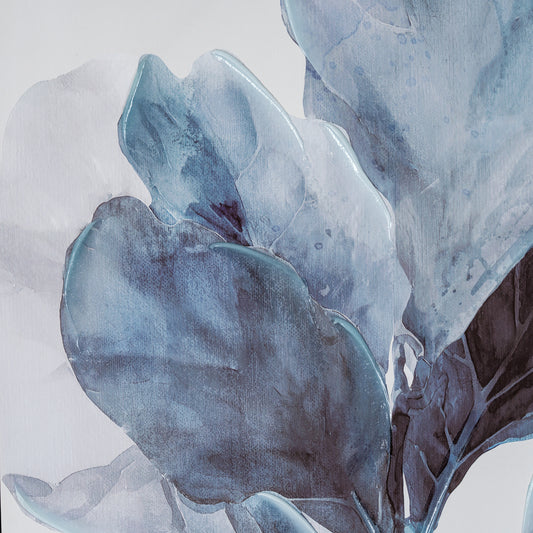 Silva Eucalyptus Hand Painted Canvas in Frame