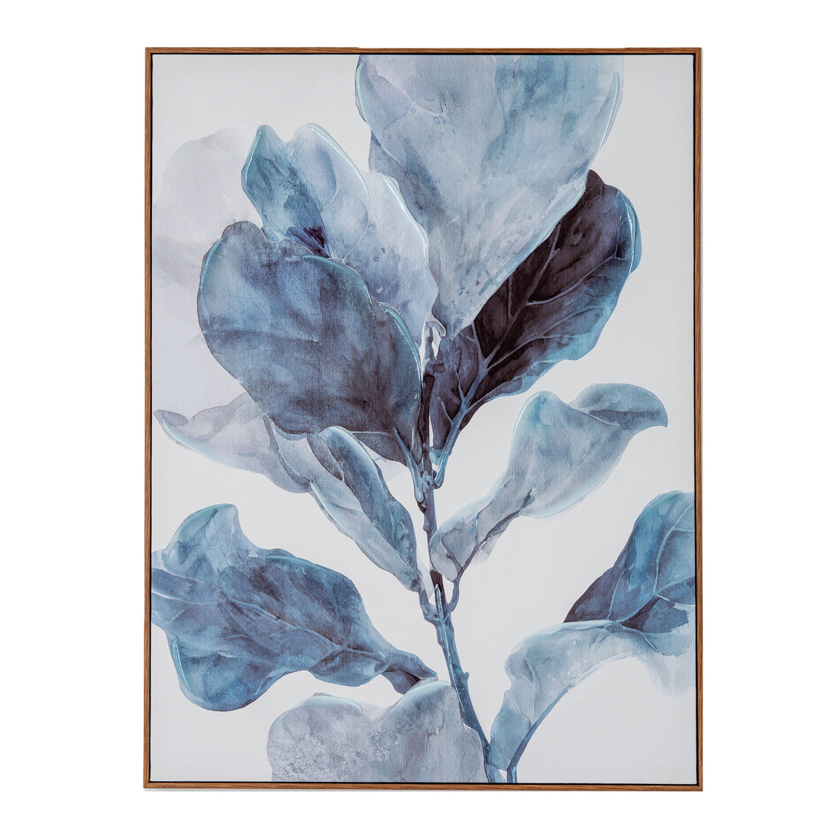 Silva Eucalyptus Hand Painted Canvas in Frame