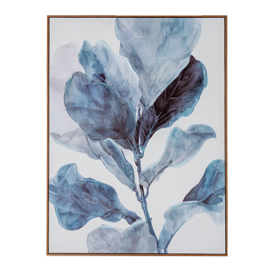 Silva Eucalyptus Hand Painted Canvas in Frame