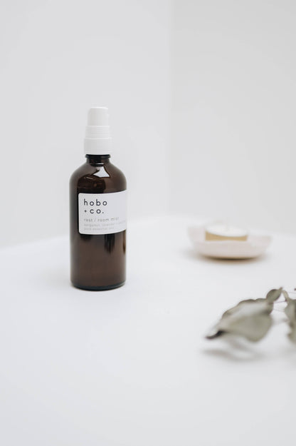Rest Bergamot, Lavender & Patchouli Essential Oil Room & Pillow Mist, 100ml