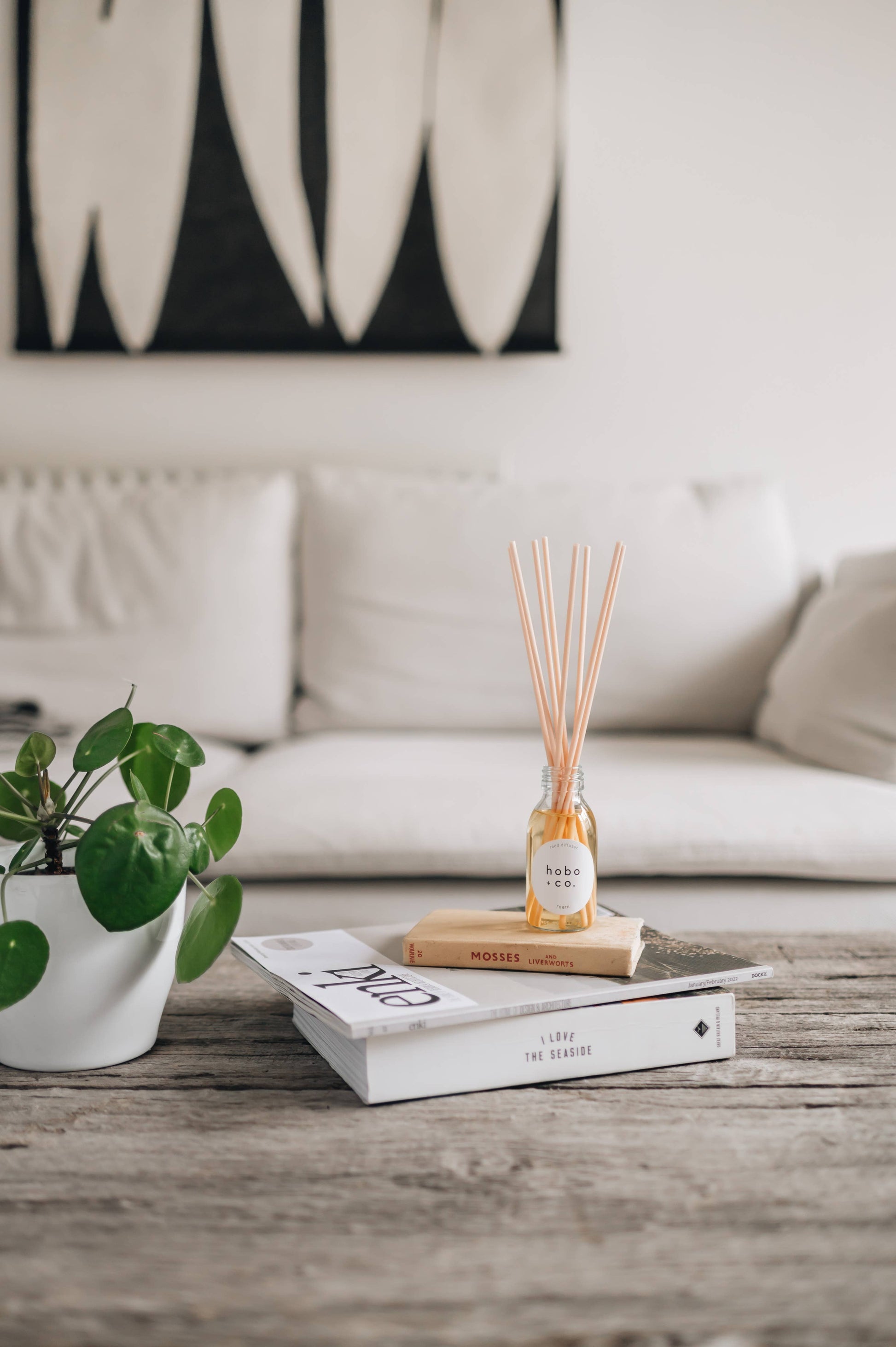 Roam Cedarwood, Lemon & Lemongrass Essential Oil Reed Diffuser, 100ml