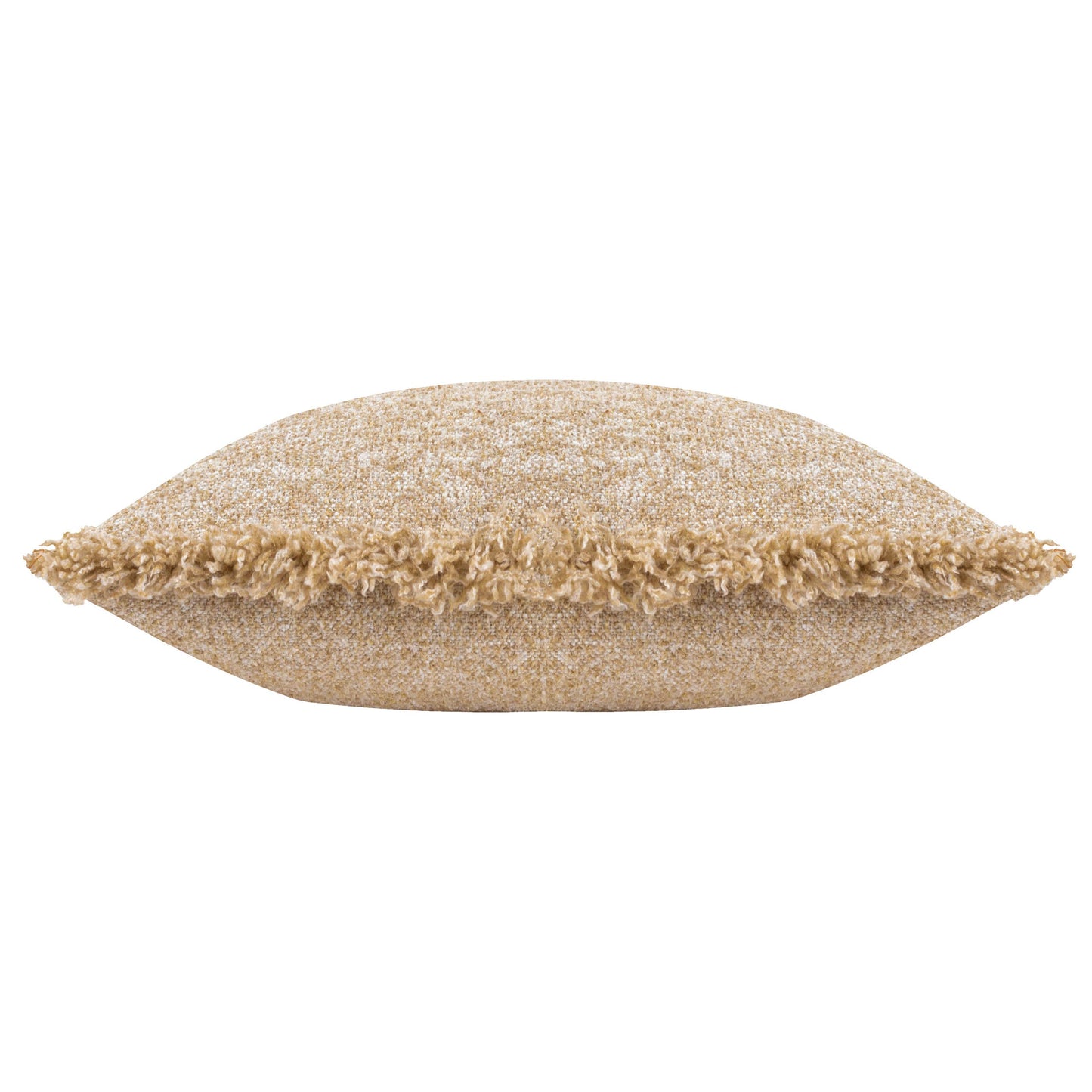 Doze Textured Cushion - Biscuit, Feather Filled, 40 × 60cm