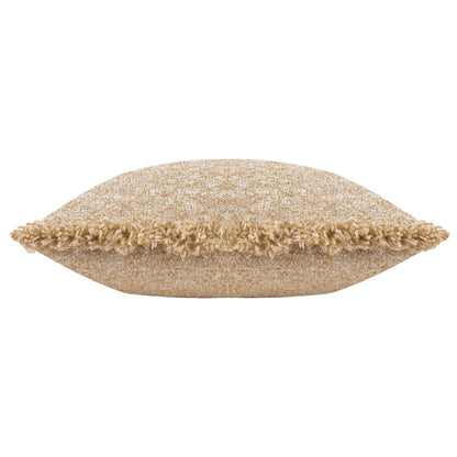 Doze Textured Cushion - Biscuit, Feather Filled, 40 × 60cm
