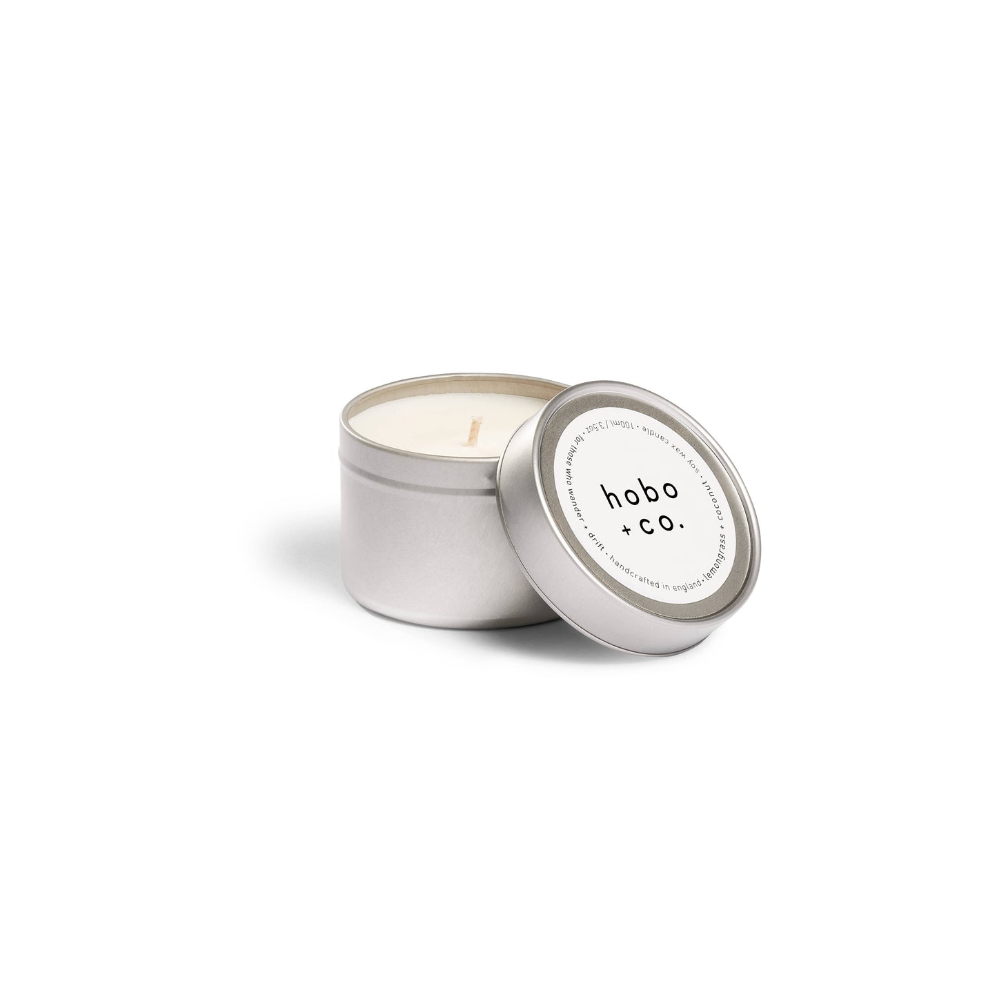 Lemongrass & Coconut Travel Tin Soy Candle