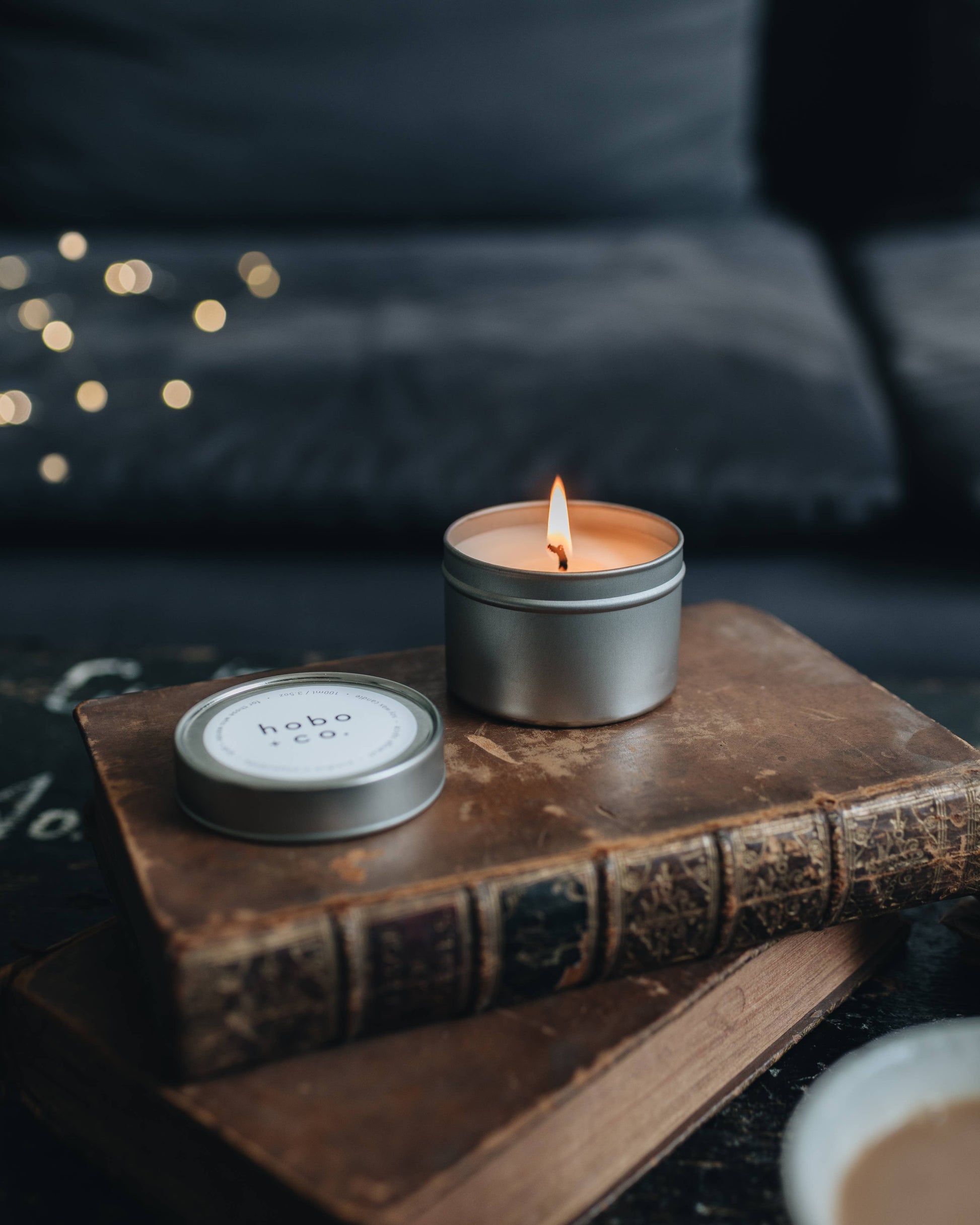 Lemongrass & Coconut Travel Tin Soy Candle