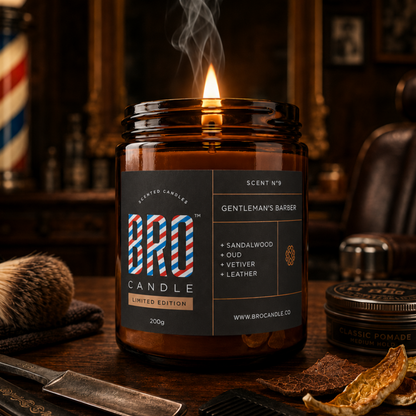 The Gentleman’s Barber Barbershop Scented Candle